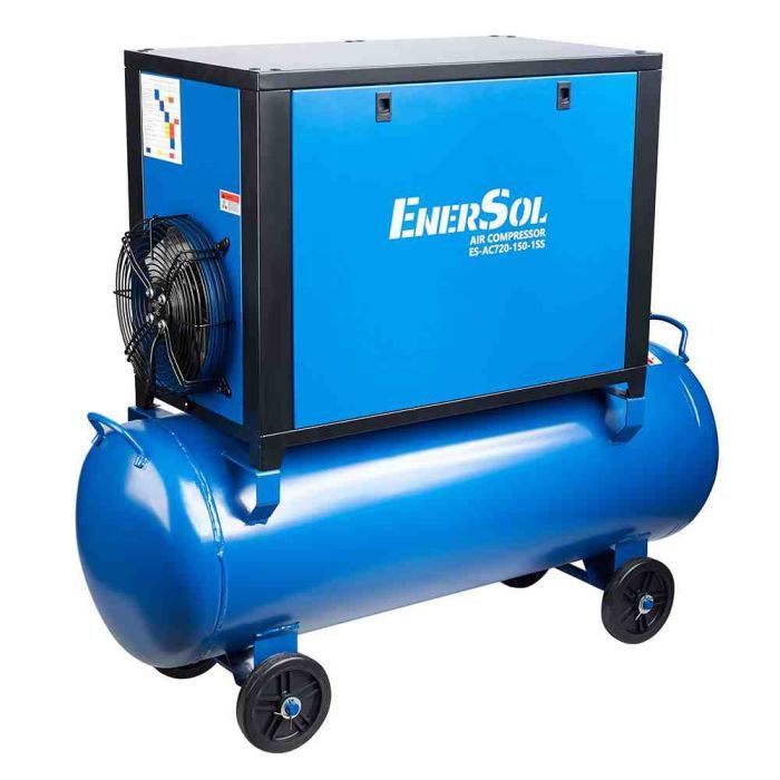 Компрессор Enersol винтовой ES-AC720-150-1SS, 720 л/мин, 4 кВт, 127.0 кг (ES-AC720-150-1SS) изображение 3