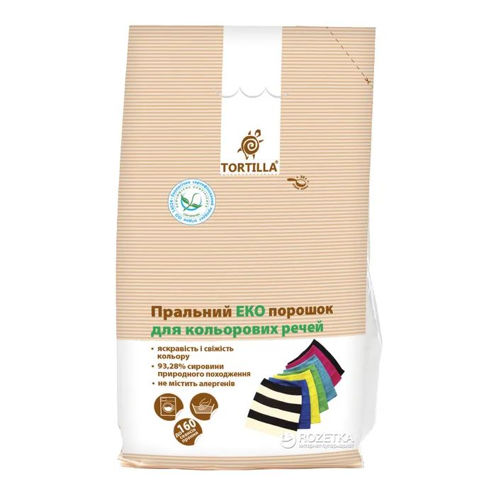 Стиральный порошок Tortilla Эко Для цветных вещей 8 кг (4820178060172)