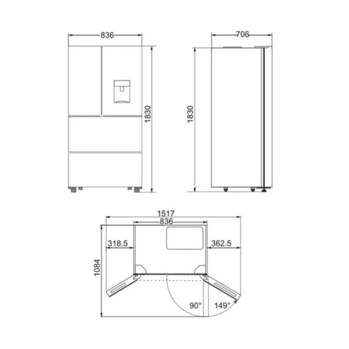 Холодильник Kaiser KS 80420 RS изображение 6
