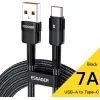 Дата кабель USB 2.0 AM to USB-C 2.0m 7A black Essager (EXCT-XCA01)