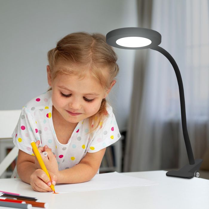 Настольная лампа Eurolamp 6W 5000K (LED-TLP-6W(black)) изображение 4