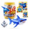 Интерактивная игрушка Pets & Robo Alive сюрприз Глубоководный сюрприз. Большая белая акула (71155A) изображение 10