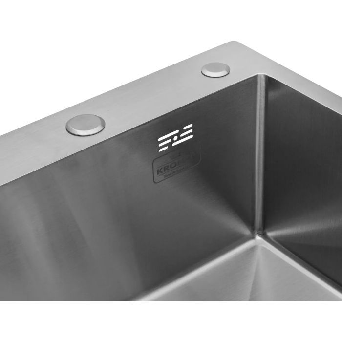 Мийка кухонна Kroner Gebьrstet-4545HM (CV033855) зображення 6