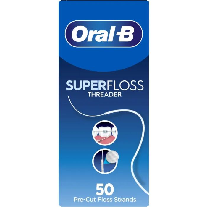 Зубна нитка Oral-B SuperFloss 50 шт. (8700216538961) > ціни в Києві та Україні Зубна нитка Oral-B SuperFloss 50 шт. (8700216538961)