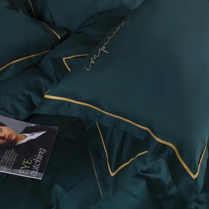 Постельное белье MirSon Сатин Imperial Satin Catania 175х210 двуспальный (2200007178322) изображение 7