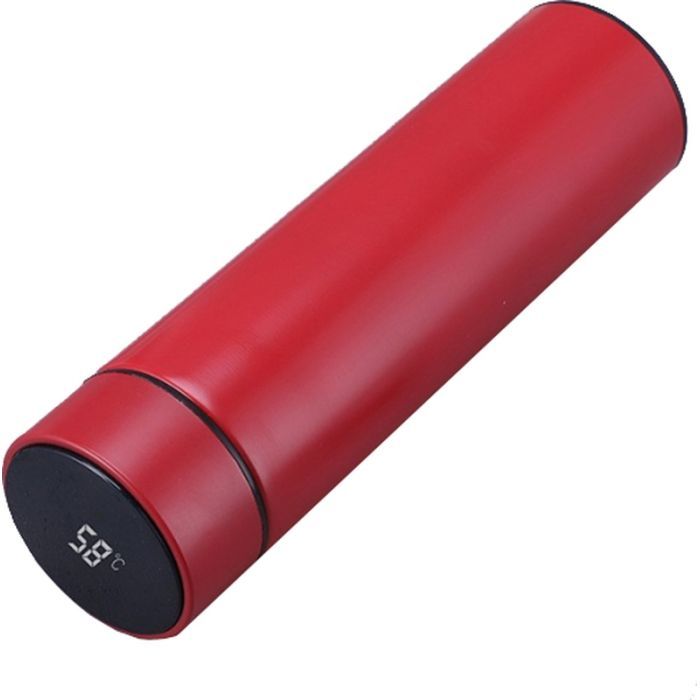 Термос Merlion з цифровим термометром 0,5 л, червоний (SUS-304E-R/500)