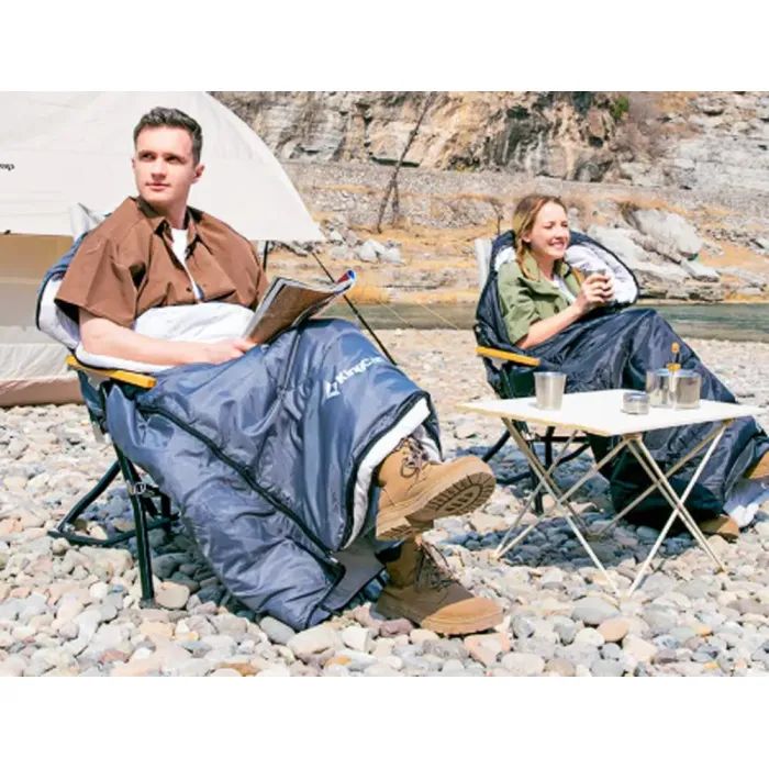 Спальний мішок KingCamp Lona 250 Black (KS2401_BLACK_L) зображення 3