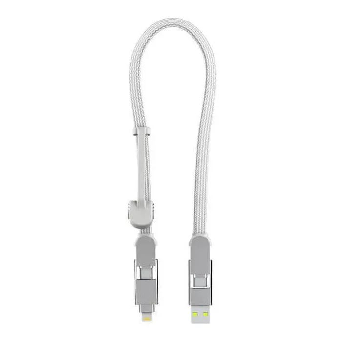 Дата кабель 6in1 inCharge XL 2.0m white Rolling Square (XLM02R)