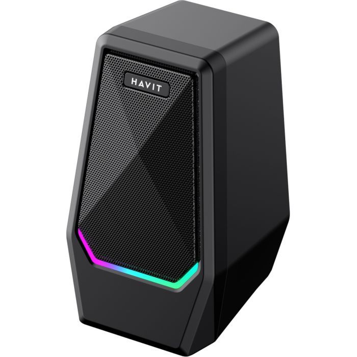 Акустическая система Havit SK768 USB RGB Black (6939119042585) изображение 6