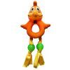Игрушка для собак MISOKO&CO Цыпленок разноцветный 22 см (BEITR00080)