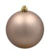 Елочная игрушка Chomik пластикові кульки 4 шт, 10 см, шампань (5900779893917_2) изображение 3