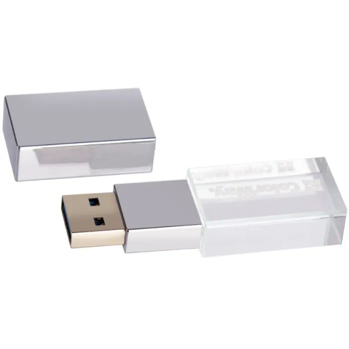 USB флеш накопитель ColorWay 32GB 3.0 Transparent (CW-USBCL32) изображение 4