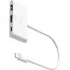Концентратор J5create USB-C 3-in-1 HDMI + USB + USB-C PD white (JCA399-N) зображення 2
