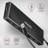 Концентратор AXAGON USB 3.1 to 7xUSB 3.0 black (HUE-F7A) изображение 2