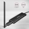 Концентратор AXAGON USB 3.1 to 7xUSB 3.0 black (HUE-F7A) изображение 4
