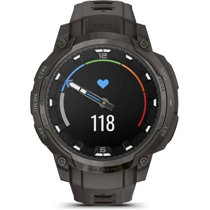 Смарт-часы Garmin Instinct Crossover AMOLED, Charcoal Grey/Charcoal Grey, GPS смарт-годинник (010-03398-00) изображение 11
