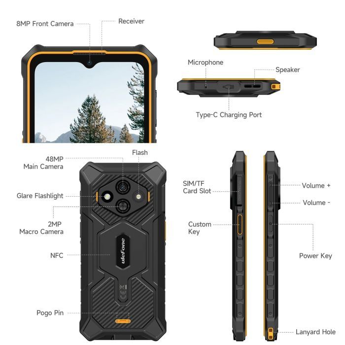 Мобільний телефон Ulefone Rugking 3 Pro 8/128Gb Black (6975326660938) зображення 9