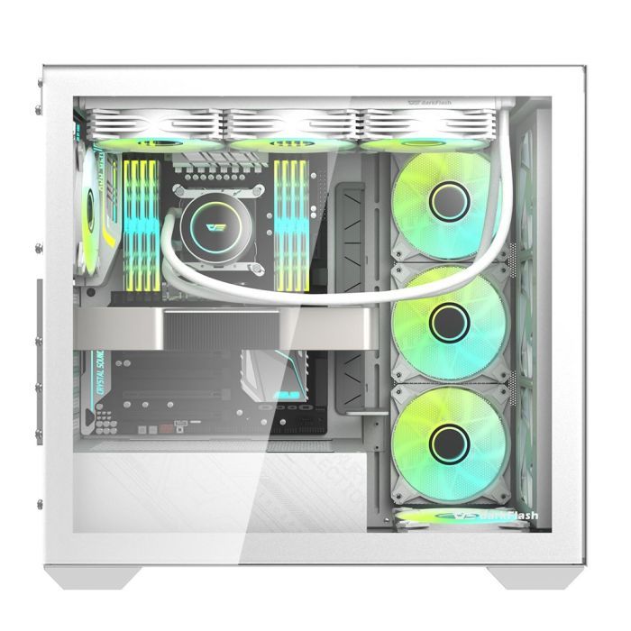 Корпус для ПК DARKFLASH DLX4000 MESH WHITE изображение 11