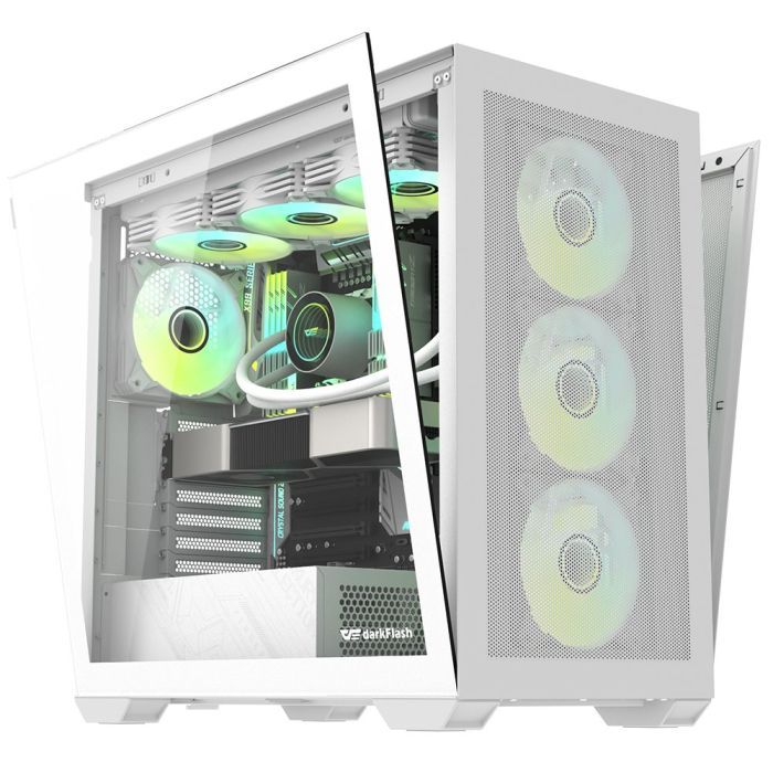 Корпус для ПК DARKFLASH DLX4000 MESH WHITE изображение 3