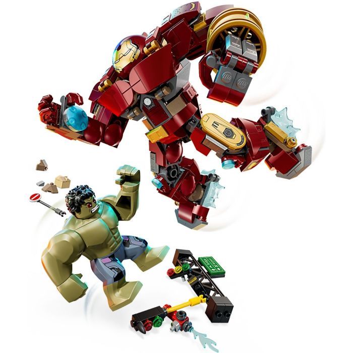 Конструктор LEGO Super Heroes Легендарное сражение: Халкбастер vs. Халк (76343) изображение 3