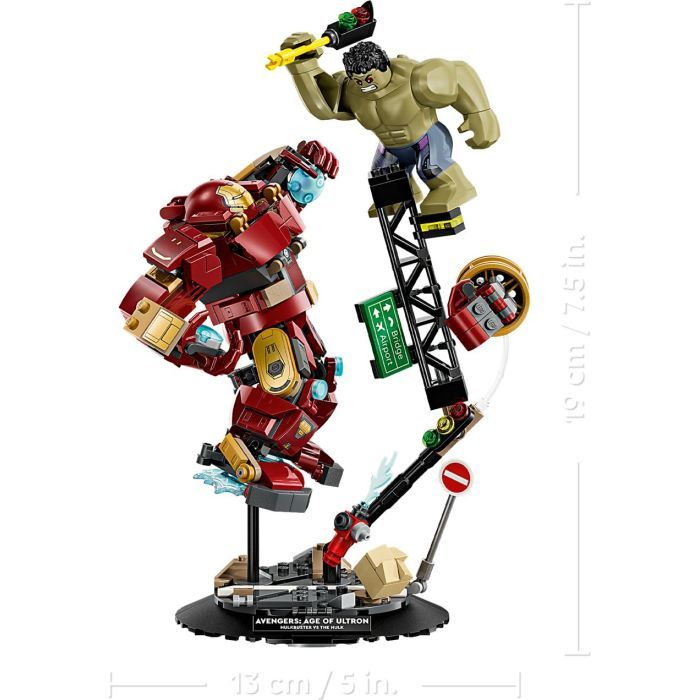 Конструктор LEGO Super Heroes Легендарное сражение: Халкбастер vs. Халк (76343) изображение 5