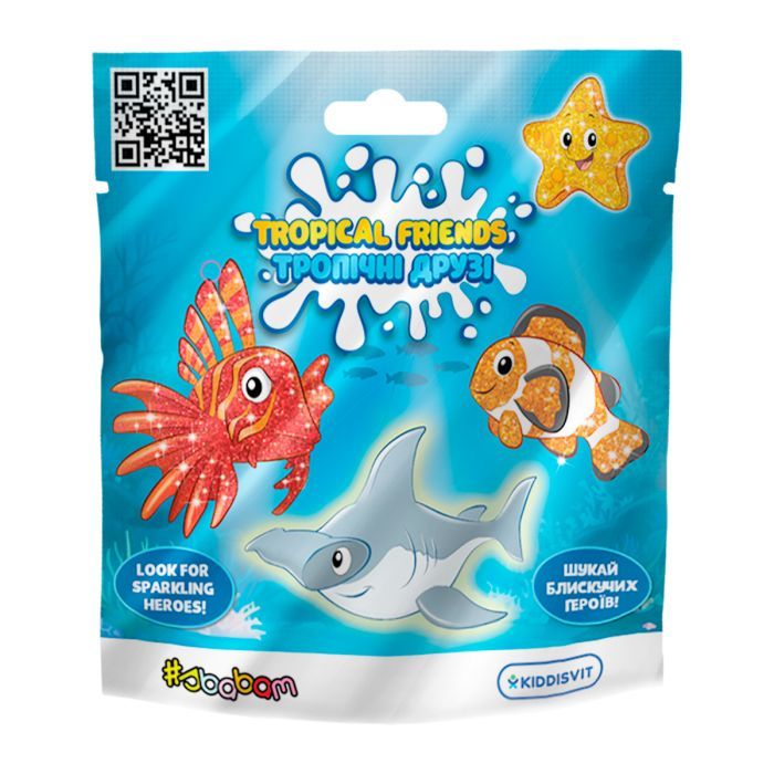 Антистрес #sbabam Стретч-іграшка серії Желейна – Тропічні друзі сюрприз (120/CN23)