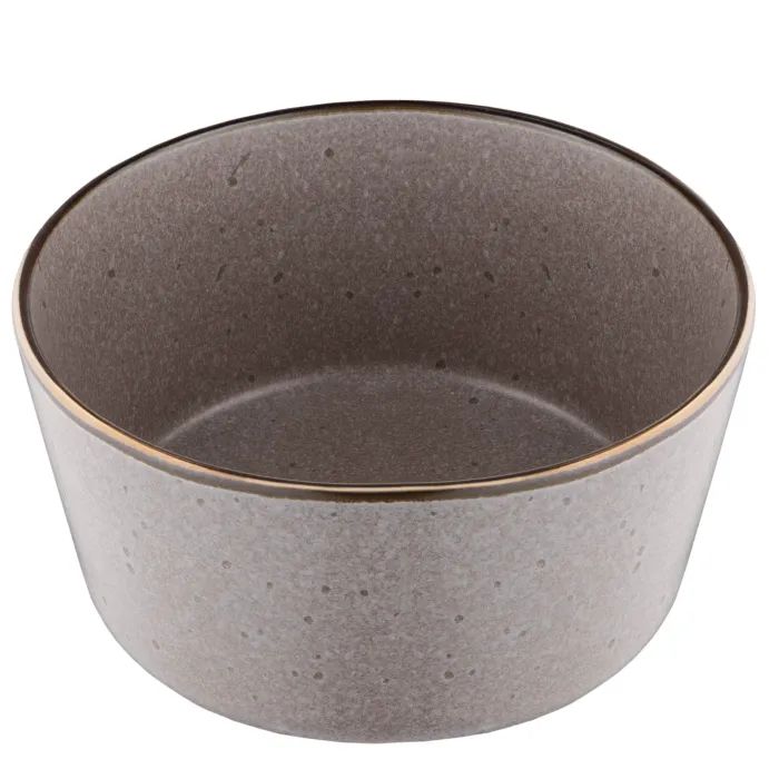 Салатник Ardesto Fasano 700мл, 15.1см, кераміка, сіро-коричневий (AR0415GB) изображение 2