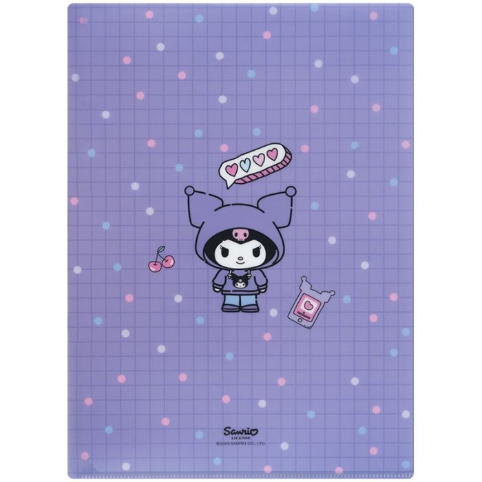 Папка - куточок Kite із клапаном A4 Kuromi (HK25-248-1) зображення 3