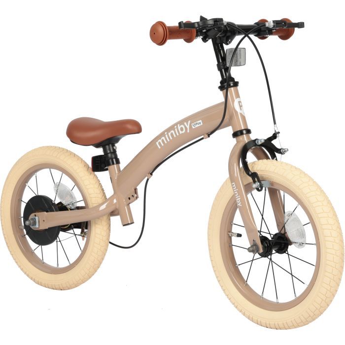 Детский велосипед QPlay Miniby 3 в 1 /14" Nude Pink Велосипед - біговел (CB01MiniByNewPink) изображение 6