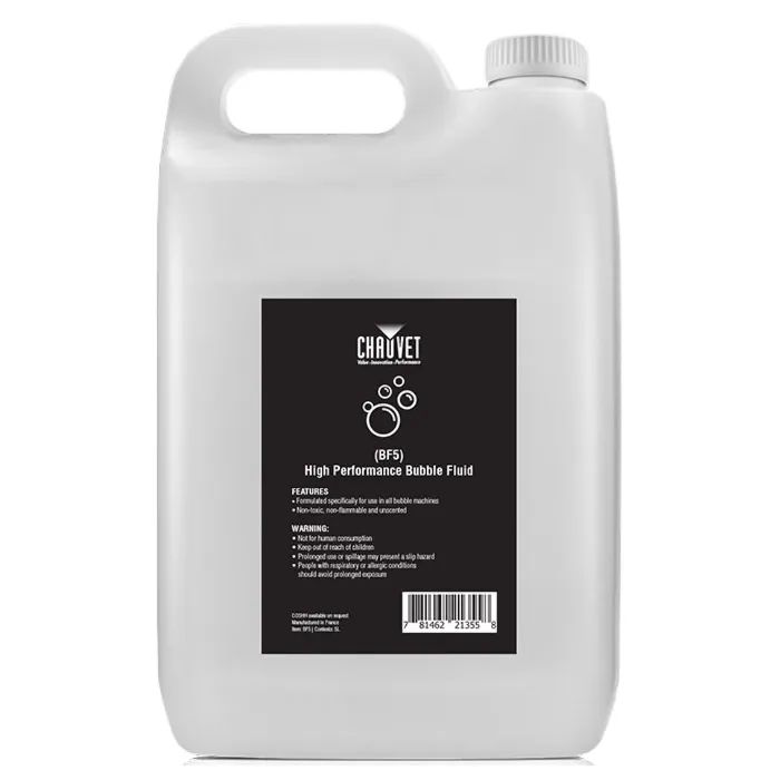 Рідина для генераторів ефектів Chauvet Bubble Fluid BF5