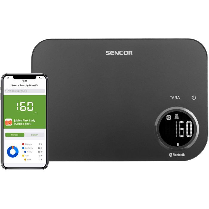 Ваги кухонні Sencor SKS7178BK
