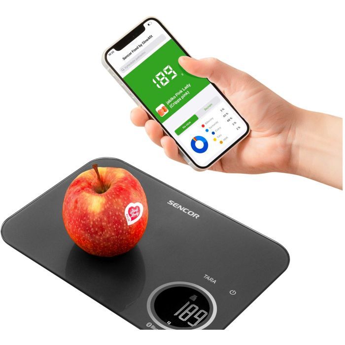 Ваги кухонні Sencor SKS7178BK зображення 9