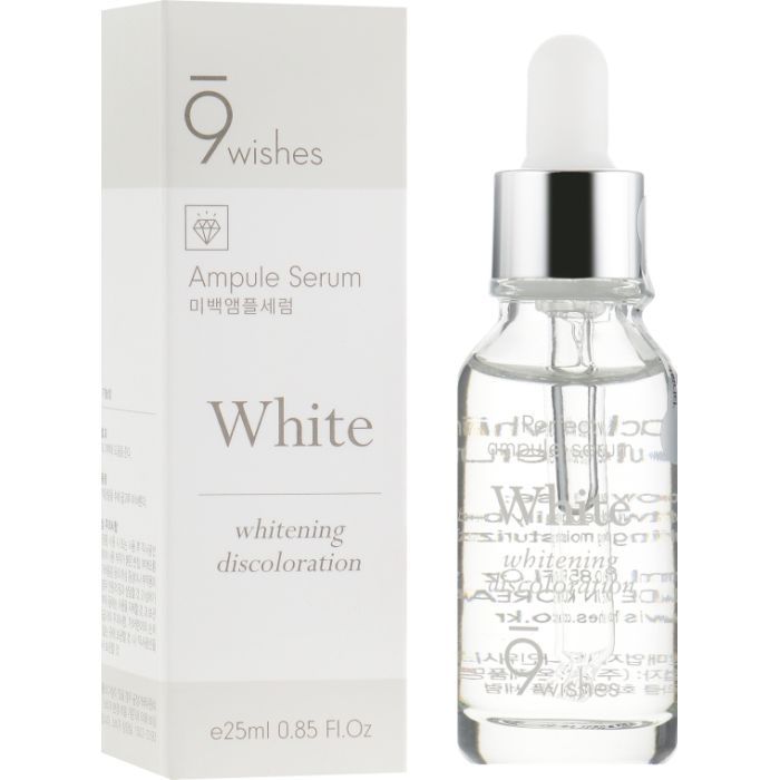 Сироватка для обличчя 9Wishes Miracle White Ampule Serum 25 мл (8809429954800)