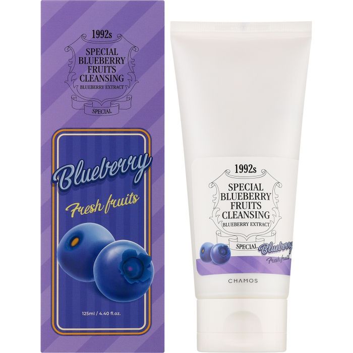Пенка для умывания Chamos Special Blueberry Fruits Cleansing 125 мл (8809071360738)