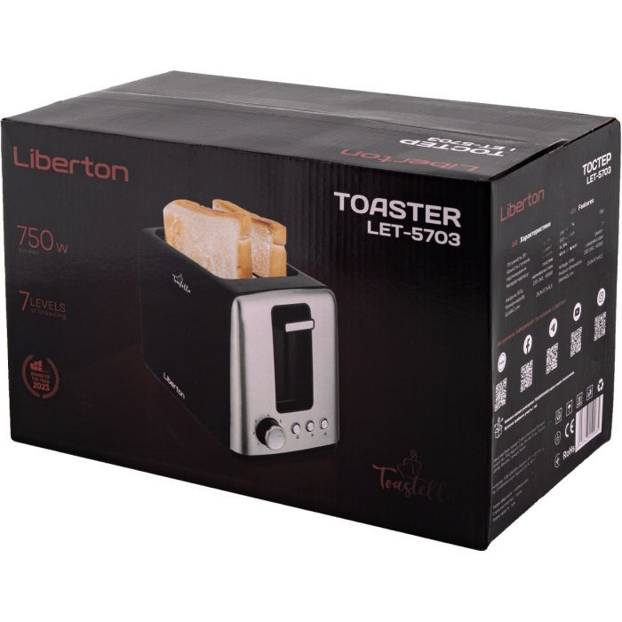 Тостер Liberton LET-5703 зображення 7