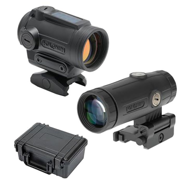 Коліматорний приціл Holosun ARO-EVO-SPR-RD та збільшувач HM3X (Combo Set) (747073) зображення 12