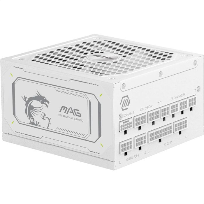 Блок живлення MSI 1000W (MAG A1000GL PCIE5 WHITE)