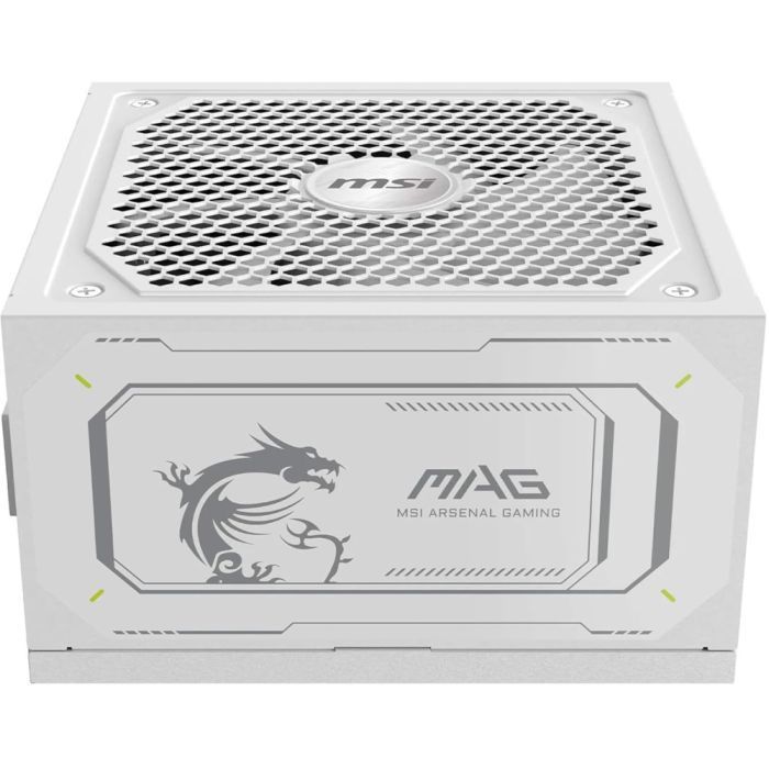 Блок живлення MSI 1000W (MAG A1000GL PCIE5 WHITE) зображення 2
