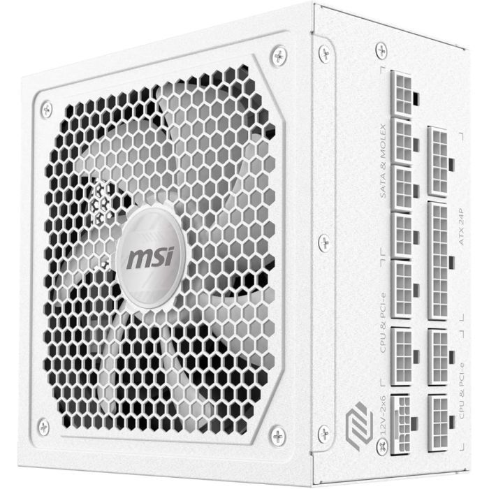 Блок живлення MSI 1000W (MAG A1000GL PCIE5 WHITE) зображення 3