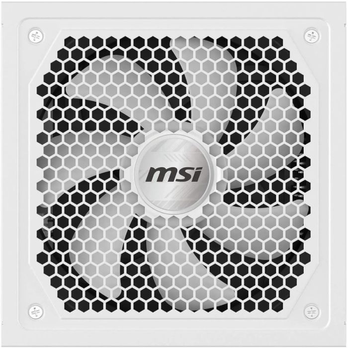 Блок живлення MSI 1000W (MAG A1000GL PCIE5 WHITE) зображення 4