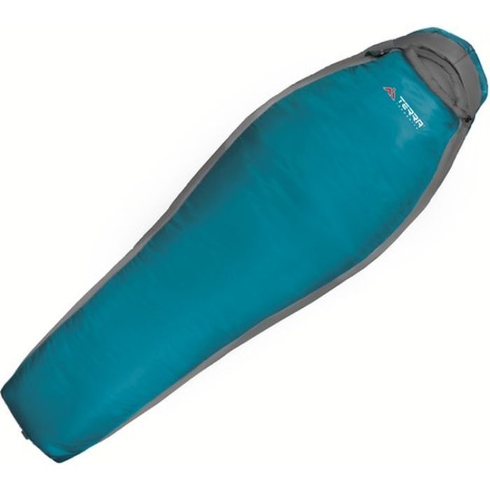 Спальный мешок Terra Incognita Alaska 450 L бірюзовий/сірий (4823081506829)