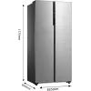 Холодильник Midea MDRS619FIE46 зображення 3
