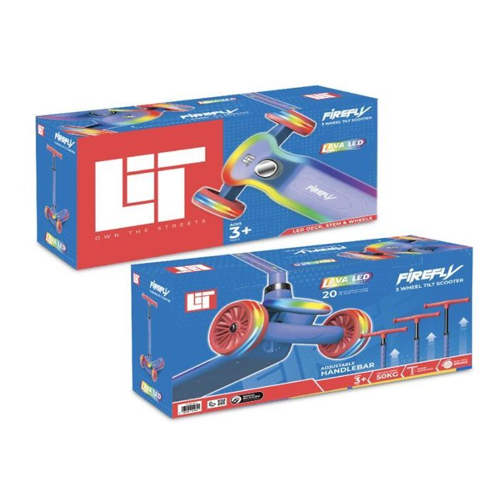 Самокат LiT Firefly LAVA LED - Blue (LT-7007-BLU) зображення 2