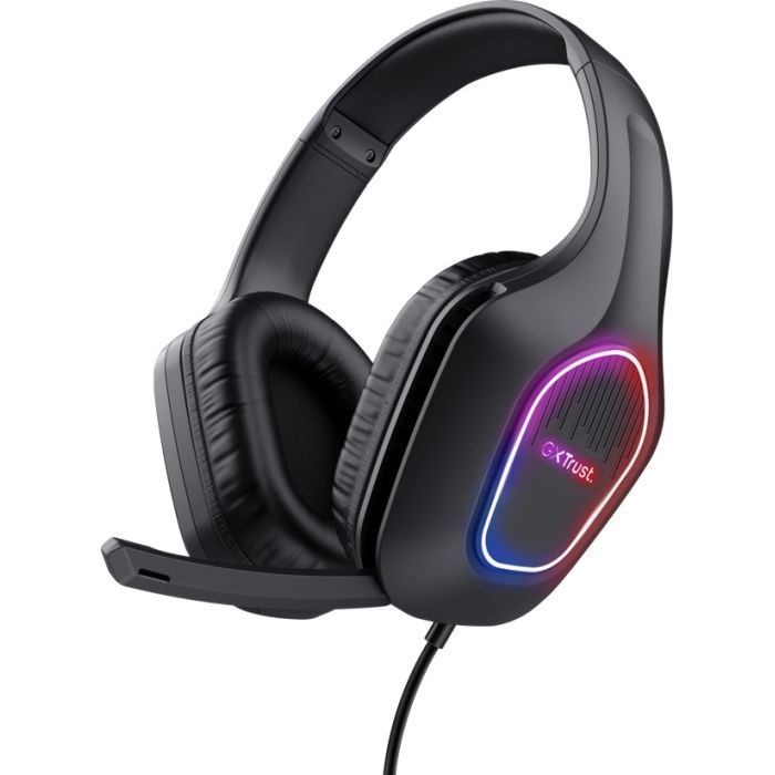Наушники Trust GXT416 Zirox LED Black (25331)
