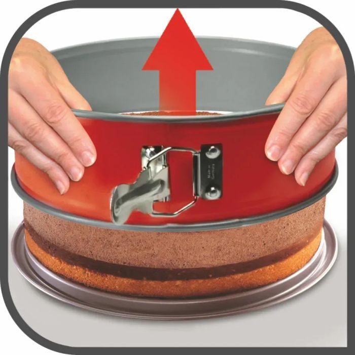 Форма для випікання Tefal DeliBake, кругла, знімне дно, 19см червоний (J1641174) зображення 4