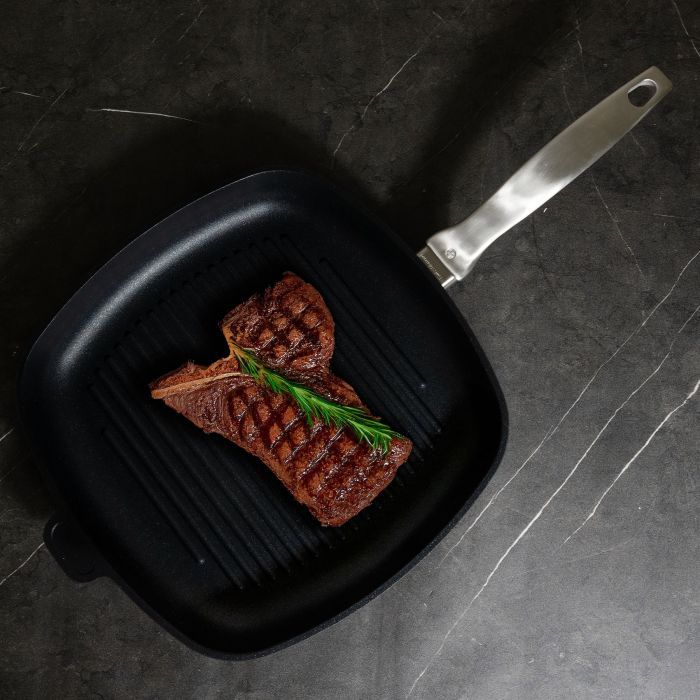 Сковорода Swiss Diamond CXD Induction гриль квадратна 28 см (CXD63281i) изображение 5