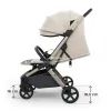 Коляска Kinderkraft Nubi 3 Sand Beige (KSNUBI03BEG0000) (5902533927470) зображення 8