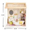 Конструктор Mini House румбокс серії Інтер'єр – Ванна кімната (світло) (8009) зображення 3