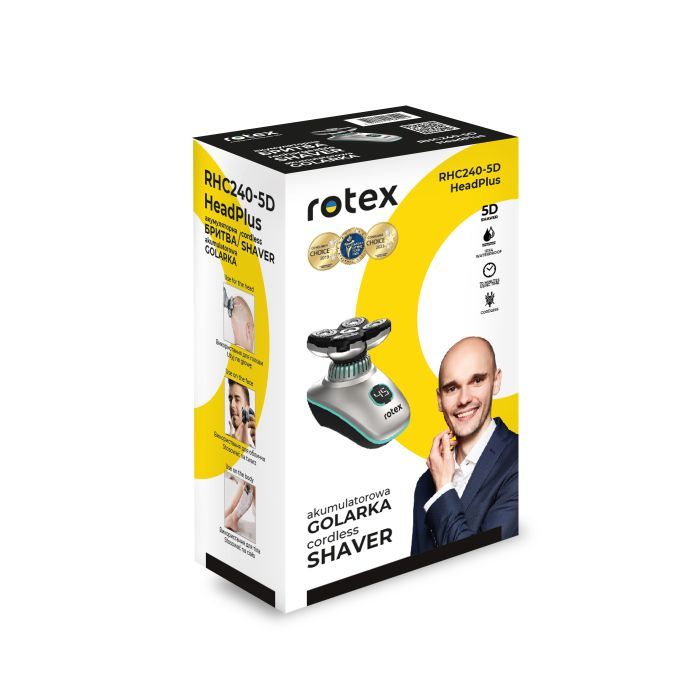 Электробритва Rotex RHC240-5D HeadPlus изображение 11