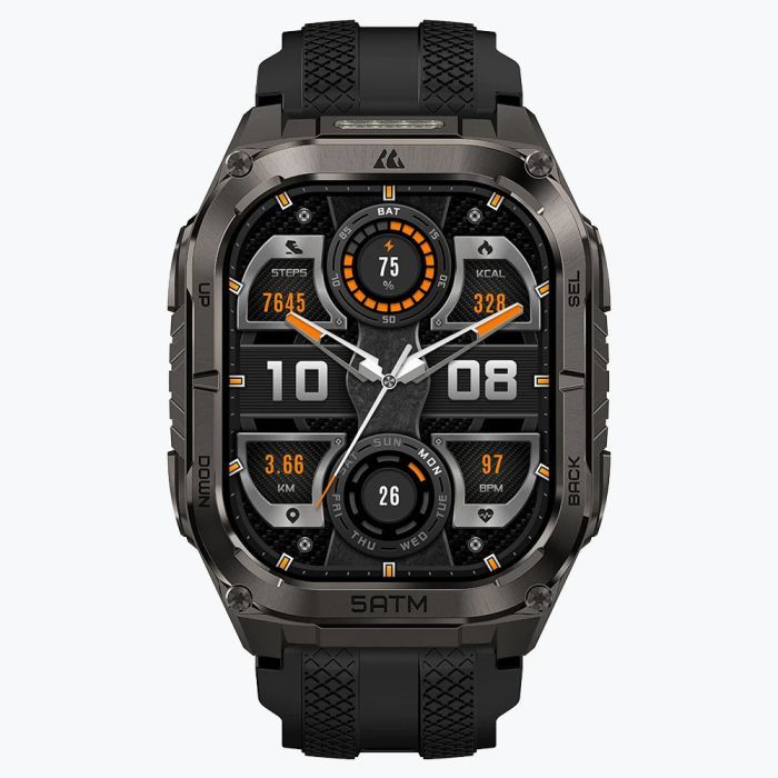 Смарт-часы KOSPET Tank M4C Black (6978602500454) изображение 2